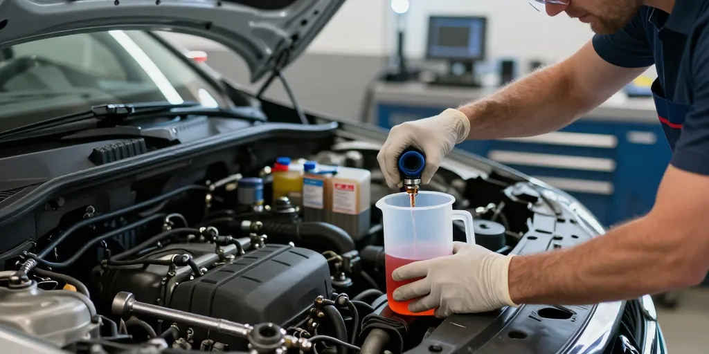 comment faire une purge de liquide de refroidissement