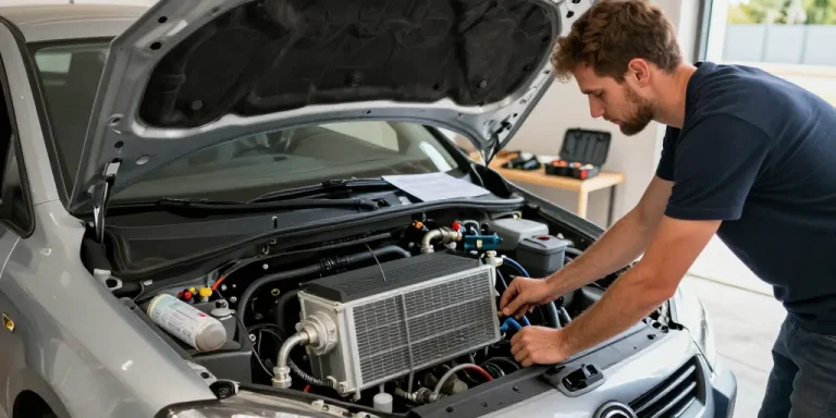 comment mettre la climatisation dans une voiture