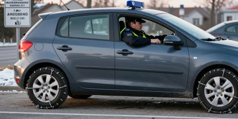 peut on rouler avec des chaînes sans neige